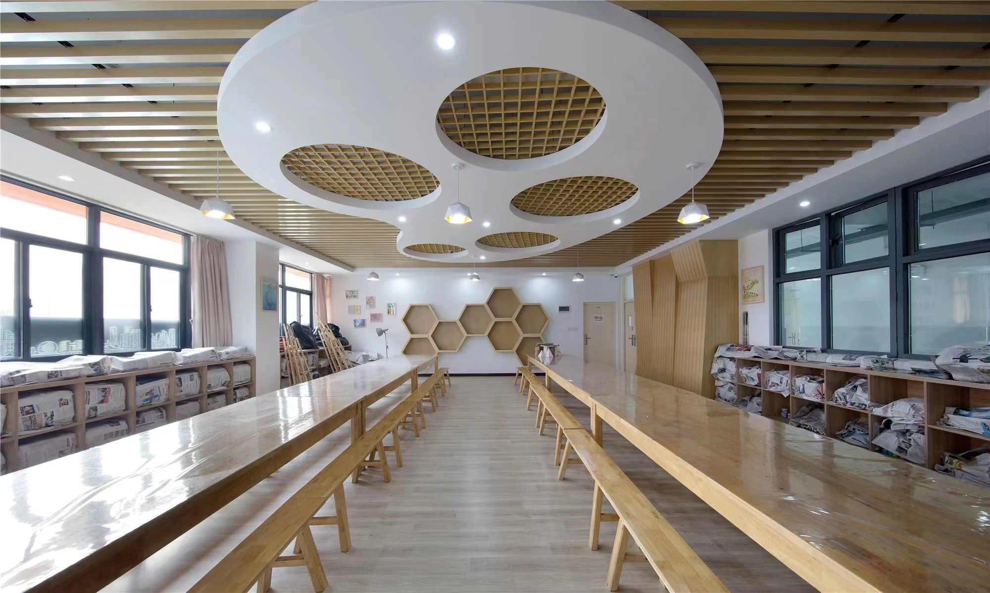 【學校案例】今泰裝飾在武漢市先后完成了與紅領巾學校6個校區的項目交付！(圖6)