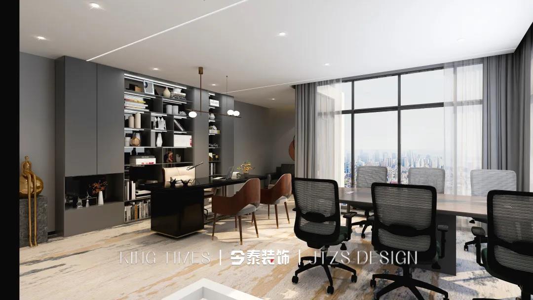 現(xiàn)代簡約辦公室設(shè)計 詮釋高端大氣之美(圖9) 現(xiàn)代簡約辦公室設(shè)計 詮釋高端大氣之美(圖9)